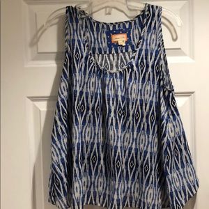 Meadow Rue Blue Tank